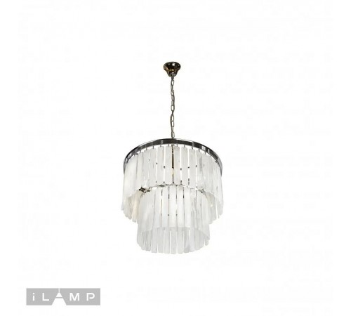 Подвесная люстра iLamp 10529-5+1P CR Ice