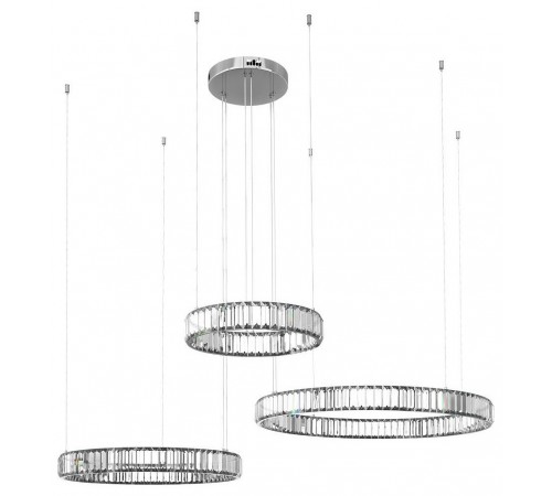 Подвесной светильник Loft it 10135/3 Chrome Crystal Ring