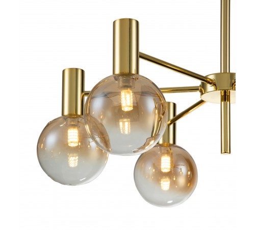 Люстра на штанге Indigo 13015/6R Gold Collana