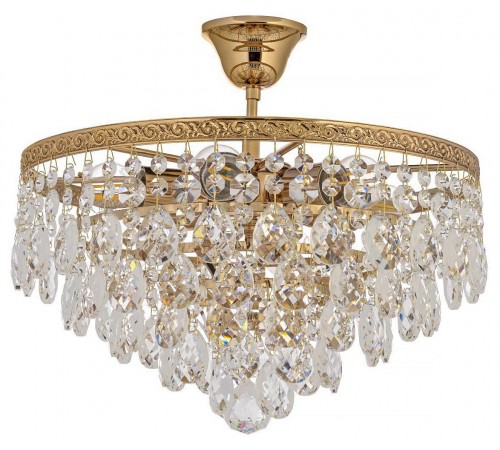 Люстра на штанге Arti Lampadari Castellana E 1.3.38.608 G Castellana Gold