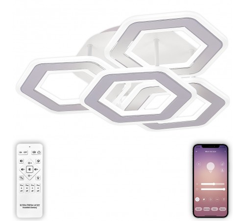 Потолочная люстра Natali Kovaltseva HIGH-TECH LED LAMPS 82060 Damask