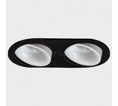 Встраиваемый светильник Italline DE-2002 black DE-2002