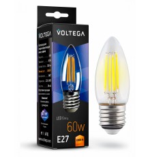 Лампа светодиодная Voltega 7046 Candle E27 6W