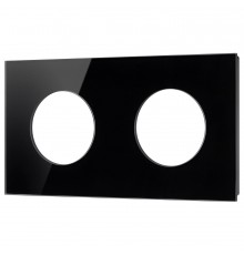 Рамка на 2 поста Arlight 43836 GLARE