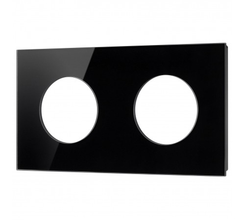 Рамка на 2 поста Arlight 43836 GLARE