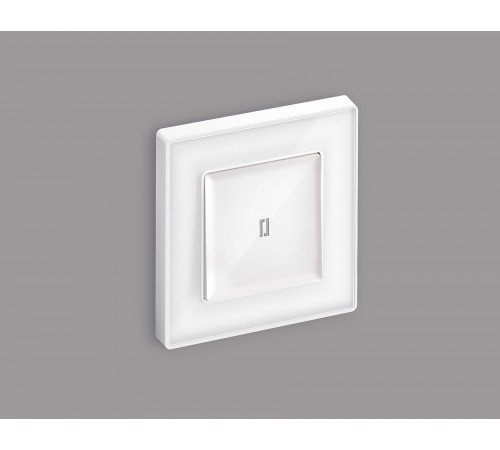 Выключатель проходной одноклавишный с подсветкой Ambrella Volt MA102035 Quant