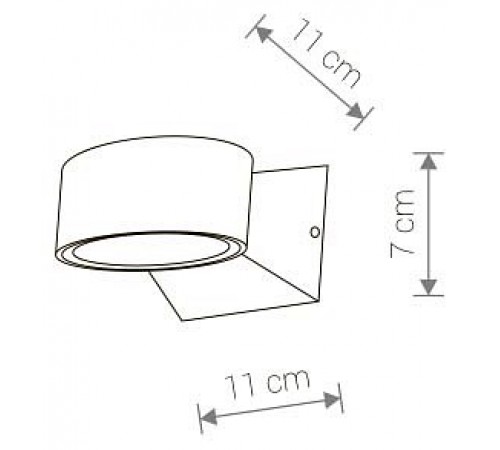 Накладной светильник Nowodvorski 9512 Hanoi LED