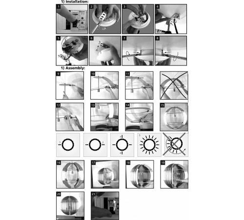 Подвесной светильник Eglo 32846 Olmero 1