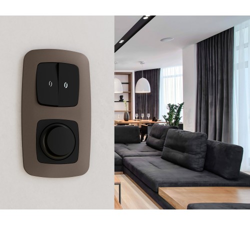 Рамка на 4 поста Ambrella Volt OF140634 Ecta