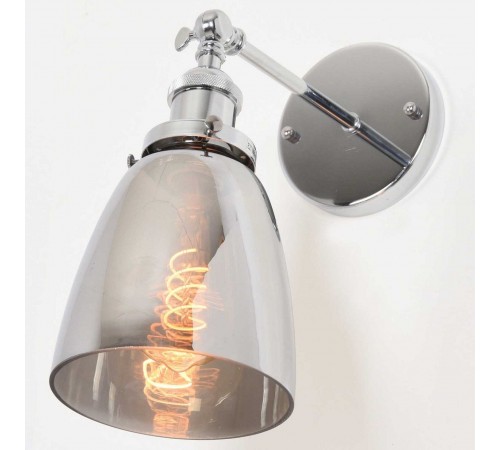 Бра LUMINA DECO LDW 6800-1 CHR+GY Fabi