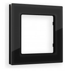 Рамка на 1 пост Ambrella Volt AF380801 Platos Стекло натуральное