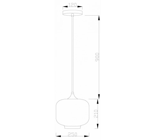 Подвесной светильник Moderli V11532-1P Teen