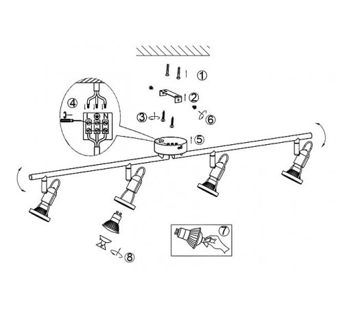 Спот Globo 54383-4 Anne