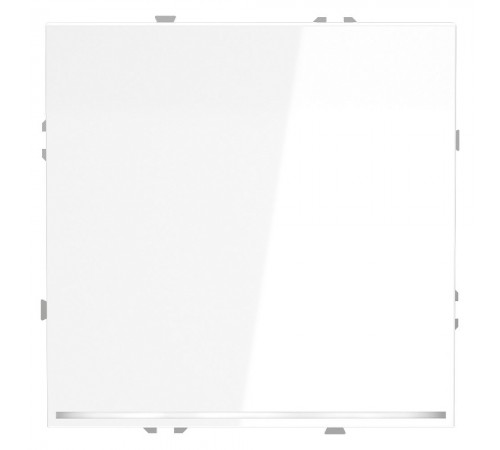 Выключатель одноклавишный с подсветкой без рамки Voltum VLS010201 S70