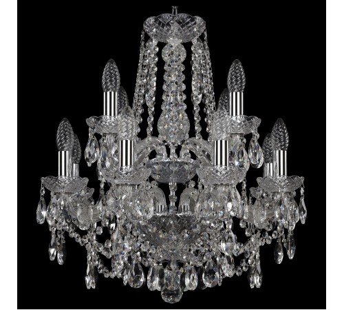 Подвесная люстра Bohemia Art Classic 11.25.8+4.165.2d.Cr.Sp 11.25