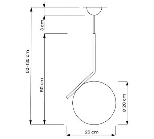 Подвесной светильник LUMINA DECO LDP 1215-200 WT+GD Sorento
