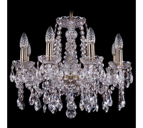 Подвесная люстра Bohemia Ivele Crystal 1413/8/165/Pa 1413