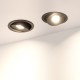Встраиваемый светильник Arlight 028147 CL-SIMPLE-R78-9W Warm3000 (BK, 45 deg)