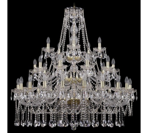 Подвесная люстра Bohemia Ivele Crystal 1413/20+10+5/400/3d/G 1413