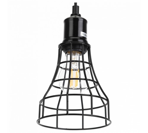 Подвесной светильник Эра PL10 BK PL10
