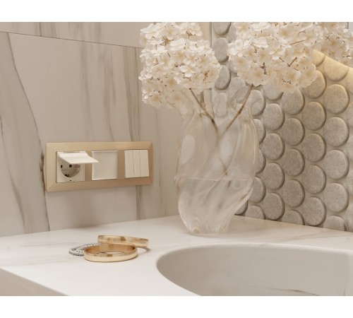 Рамка на 4 поста Ambrella Volt AF110604 Line