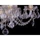 Подвесная люстра Bohemia Ivele Crystal 1402/5/141/G/Leafs 1402