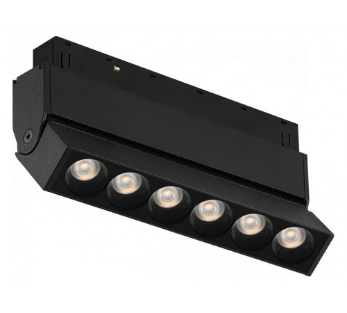 Накладной светильник iLedex Technical 4822-003-L120-6W-38DG-3000K-BK VISION48/22