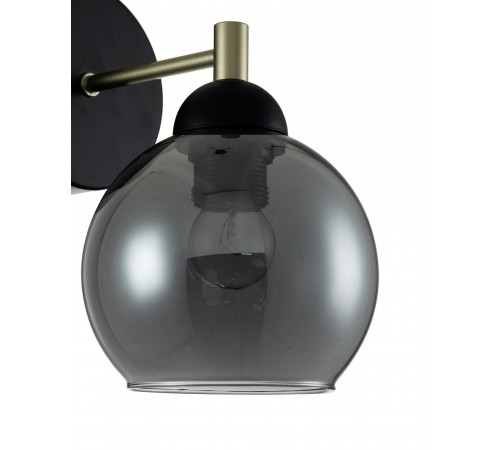 Бра Indigo 11029/1W Black Grappoli