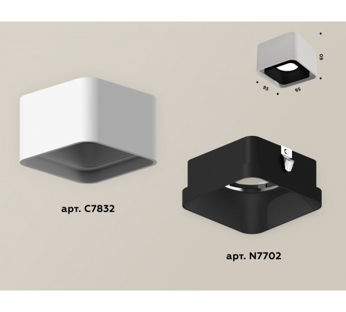 Накладной светильник Ambrella Light XS7832002 XS