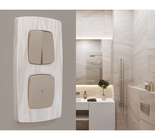 Рамка на 3 поста Ambrella Volt OF940303 Opera