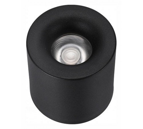 Накладной светильник iLedex Technical 108-7W-D80-4000K-24DG-BK Metrica