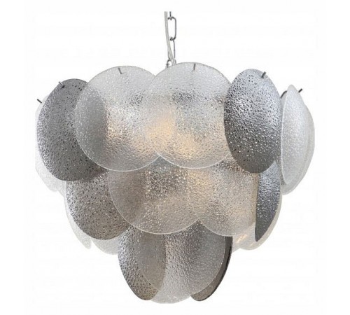 Подвесная люстра iLamp 15617-9 CR+MULT Rivoli