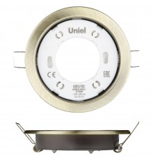 Встраиваемый светильник Uniel UL-00005056 GX53-H2