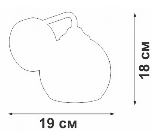 Бра Vitaluce V3096-9/1A V3096