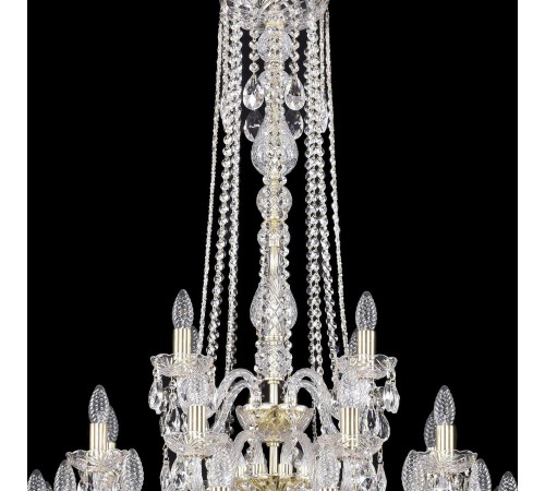 Подвесная люстра Bohemia Ivele Crystal 1402/16+8+4/300/h-123/3d/G 1402
