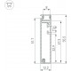 Профиль для плинтусов Arlight 045442 ARH-PLINTUS