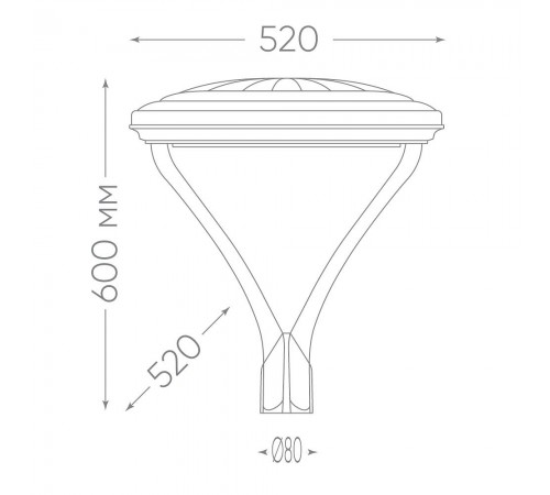 Консольный светильник Feron 48440 SP7020