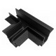 Соединитель T-образный для треков встраиваемых iLedex Technical T-TYPE CONNECT 4822-022-44/92-BK VISION48/22