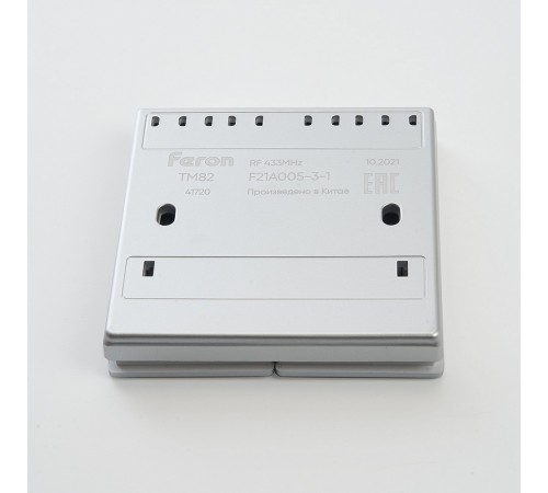 Выключатель беспроводной двухклавишный Feron 41720 Tm 82