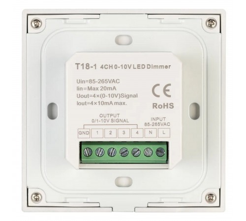 Панель-диммер сенсорный встраиваемый Arlight 027111 SMART