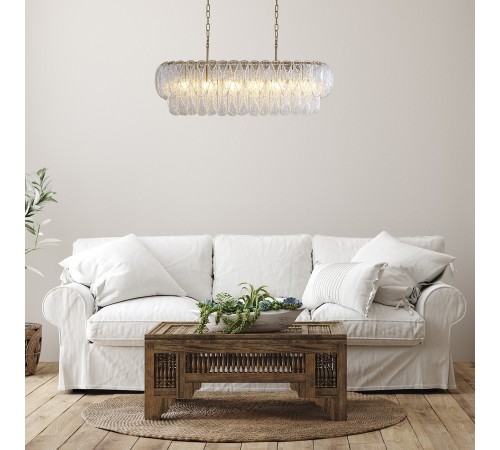 Подвесная люстра Indigo 12034/6PL Brass Dalia