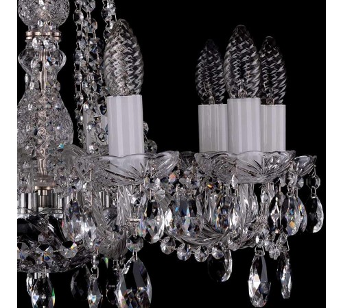 Подвесная люстра Bohemia Ivele Crystal 1402/10/160/Ni 1402
