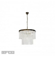 Подвесная люстра iLamp 10529-5+1P CR Ice