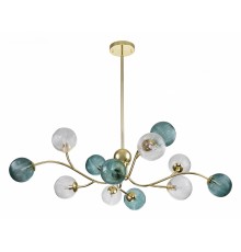 Люстра на штанге Indigo 11032/12R Gold Selva