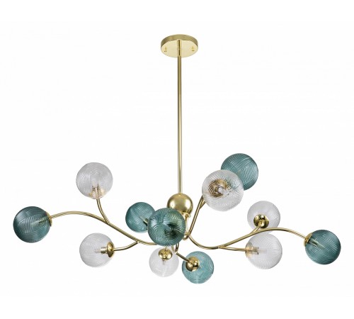 Люстра на штанге Indigo 11032/12R Gold Selva