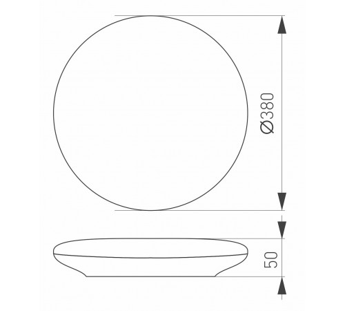 Накладной светильник Arlight 030112 Frisbee