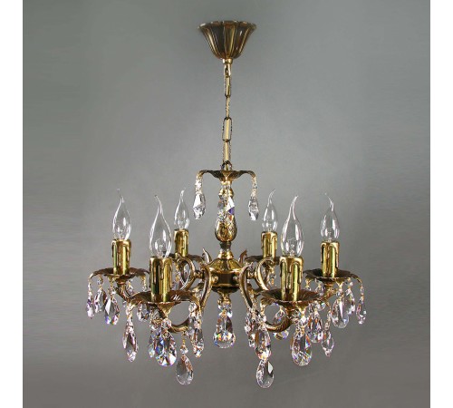 Подвесная люстра Ambiente by Brizzi 2226/6 PB Tear Drop Benisa