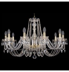 Подвесная люстра Bohemia Ivele Crystal 1402/10/300/G 1402