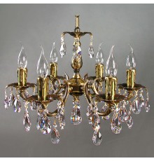 Подвесная люстра Ambiente by Brizzi 2226/6 PB Tear Drop Benisa