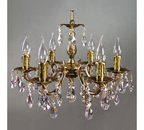 Подвесная люстра Ambiente by Brizzi 2226/6 PB Tear Drop Benisa